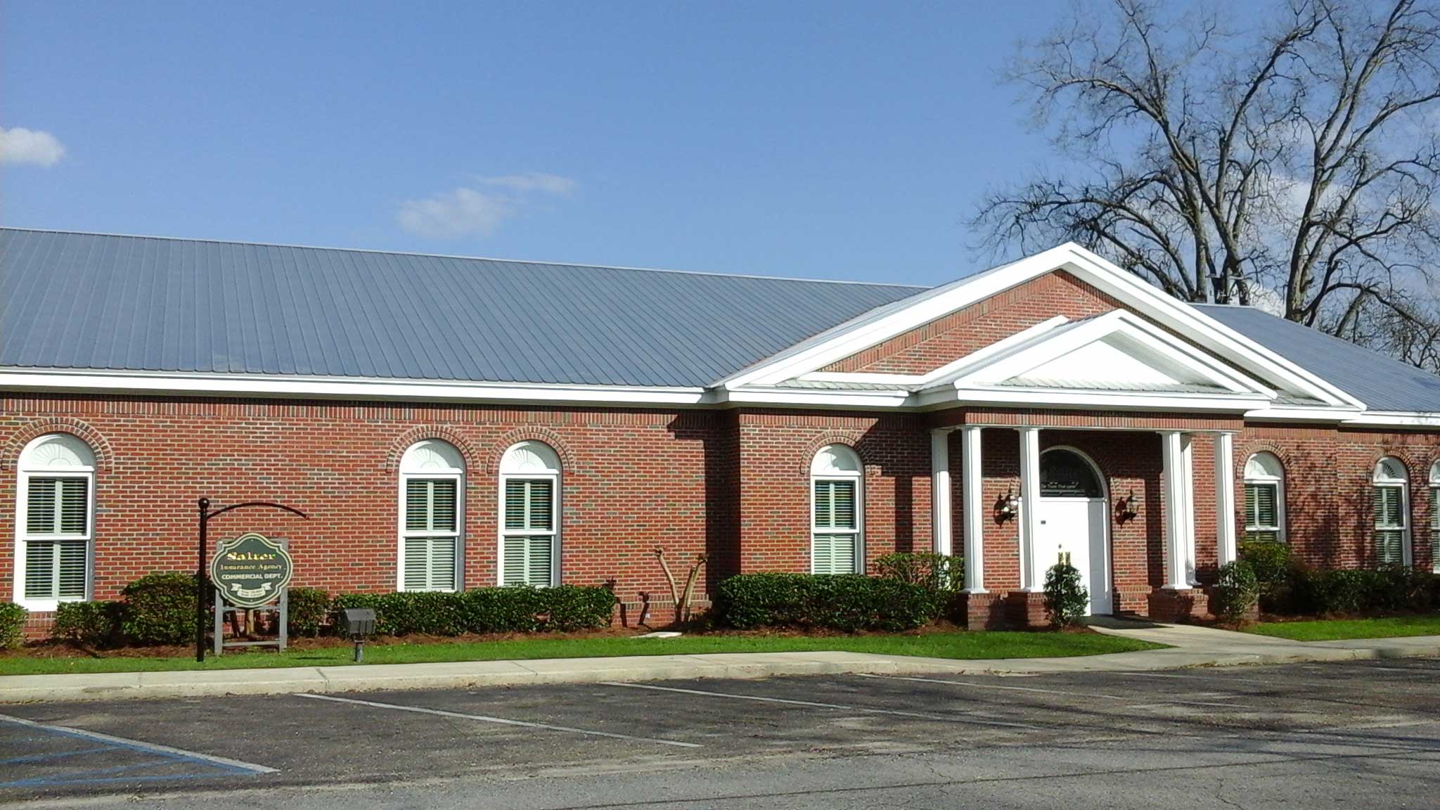 Salter Insurance company building outside view